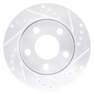 DFC® - Premium Drilled and Slotted Rear Passenger Side Brake Rotor