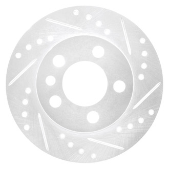 DFC® - Premium Drilled and Slotted Rear Passenger Side Brake Rotor