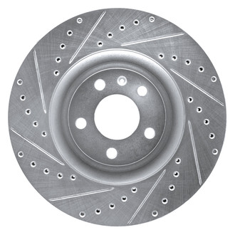 DFC® - Premium Drilled and Slotted Front Driver Side Brake Rotor