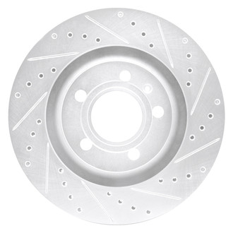 DFC® - Premium Drilled and Slotted Rear Passenger Side Brake Rotor