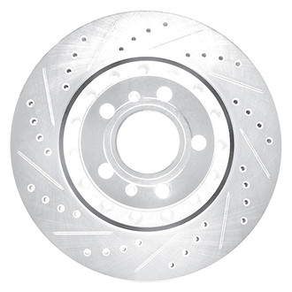 DFC® - Premium Drilled and Slotted Rear Brake Rotor