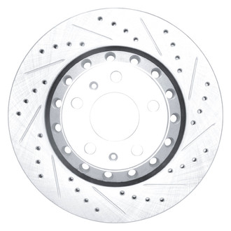 DFC® - Premium Drilled and Slotted Rear Passenger Side Brake Rotor