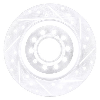 DFC® - Premium Drilled and Slotted Rear Passenger Side Brake Rotor