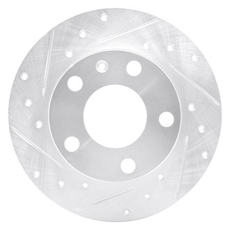 DFC® - Premium Drilled and Slotted Rear Driver Side Brake Rotor