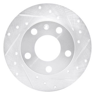 DFC® - Premium Drilled and Slotted Rear Passenger Side Brake Rotor