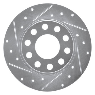 DFC® - Premium Drilled and Slotted Rear Driver Side Brake Rotor