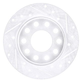 DFC® - Premium Drilled and Slotted Rear Passenger Side Brake Rotor
