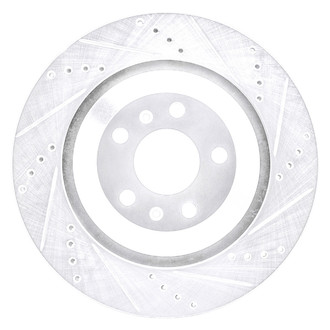 DFC® - Premium Drilled and Slotted Rear Passenger Side Brake Rotor