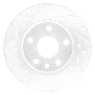 DFC® - Premium Drilled and Slotted Rear Driver Side Brake Rotor