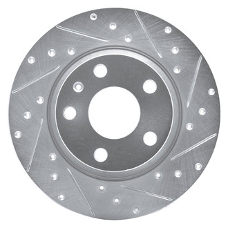 DFC® - Premium Drilled and Slotted Rear Passenger Side Brake Rotor