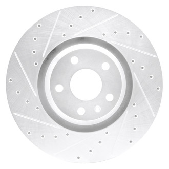 DFC® - Premium Drilled and Slotted Front Driver Side Brake Rotor