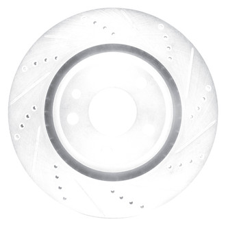 DFC® - Premium Drilled and Slotted Rear Passenger Side Brake Rotor