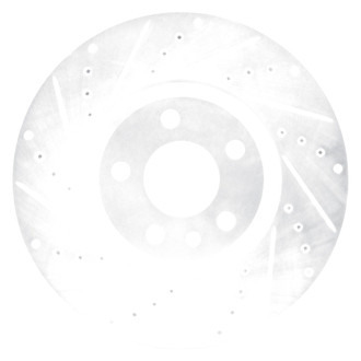 DFC® - Premium Drilled and Slotted Front Driver Side Brake Rotor