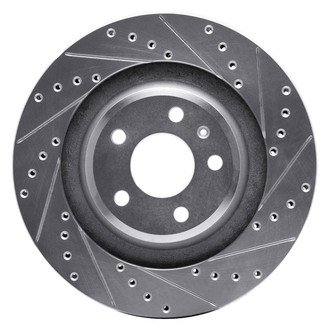 DFC® - Premium Drilled and Slotted Rear Passenger Side Brake Rotor