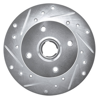 DFC® - Premium Drilled and Slotted Rear Driver Side Brake Rotor