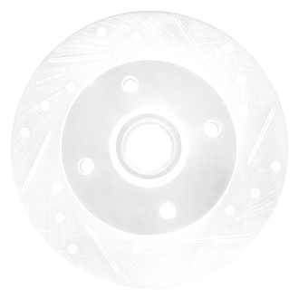 DFC® - Premium Drilled and Slotted Rear Passenger Side Brake Rotor