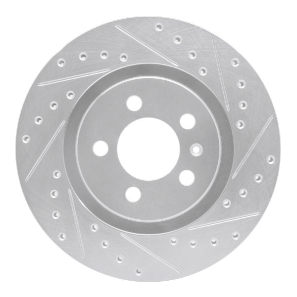 DFC® - Premium Drilled and Slotted Front Brake Rotor