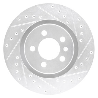 DFC® - Premium Drilled and Slotted Front Passenger Side Brake Rotor