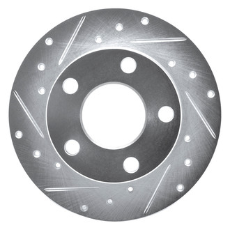 DFC® - Premium Drilled and Slotted Rear Driver Side Brake Rotor