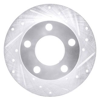 DFC® - Premium Drilled and Slotted Rear Passenger Side Brake Rotor