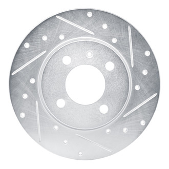 DFC® - Premium Drilled and Slotted Front Passenger Side Brake Rotor