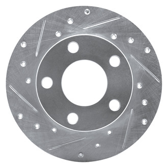 DFC® - Premium Drilled and Slotted Rear Driver Side Brake Rotor