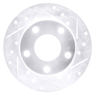 DFC® - Premium Drilled and Slotted Rear Passenger Side Brake Rotor