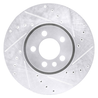 DFC® - Premium Drilled and Slotted Front Passenger Side Brake Rotor