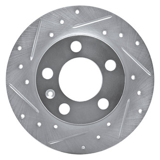 DFC® - Premium Drilled and Slotted Rear Driver Side Brake Rotor