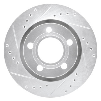 DFC® - Premium Drilled and Slotted Rear Driver Side Brake Rotor