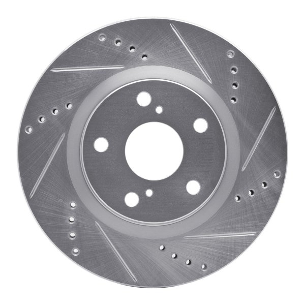 DFC® - Premium Drilled and Slotted Rear Brake Rotor