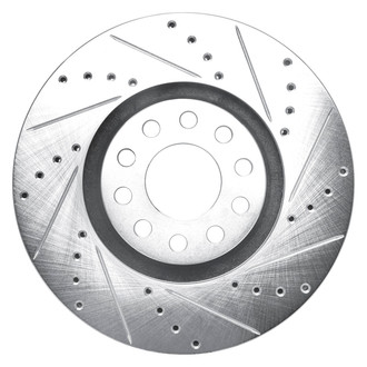 DFC® - Premium Drilled and Slotted Front Passenger Side Brake Rotor