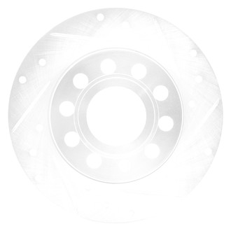 DFC® - Premium Drilled and Slotted Rear Passenger Side Brake Rotor