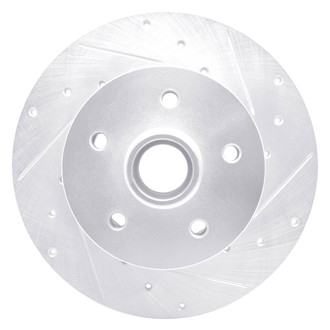 DFC® - Premium Drilled and Slotted Front Passenger Side Brake Rotor