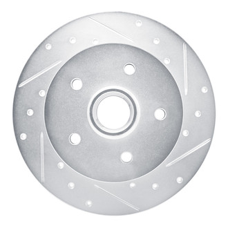 DFC® - Premium Drilled and Slotted Front Passenger Side Brake Rotor