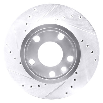 DFC® - Premium Drilled and Slotted Front Driver Side Brake Rotor