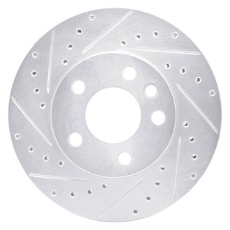 DFC® - Premium Drilled and Slotted Front Driver Side Brake Rotor