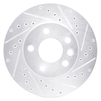 DFC® - Premium Drilled and Slotted Front Passenger Side Brake Rotor