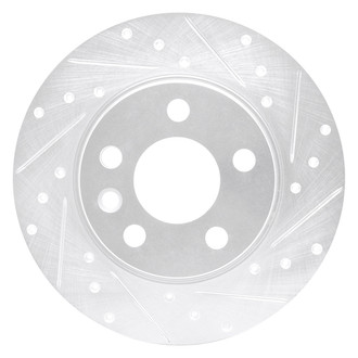 DFC® - Premium Drilled and Slotted Rear Passenger Side Brake Rotor