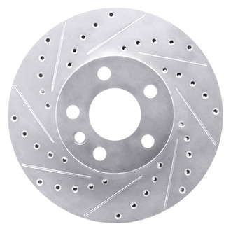 DFC® - Premium Drilled and Slotted Front Driver Side Brake Rotor