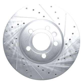 DFC® - Premium Drilled and Slotted Front Passenger Side Brake Rotor