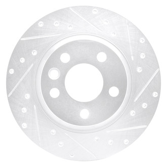 DFC® - Premium Drilled and Slotted Rear Passenger Side Brake Rotor
