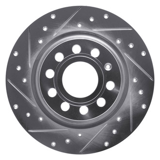 DFC® - Premium Drilled and Slotted Rear Driver Side Brake Rotor