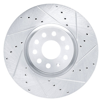 DFC® - Premium Drilled and Slotted Front Passenger Side Brake Rotor