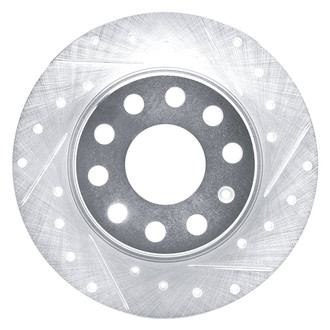 DFC® - Premium Drilled and Slotted Rear Passenger Side Brake Rotor