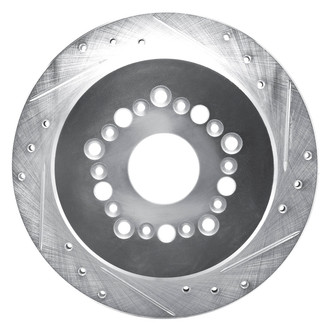 DFC® - Premium Drilled and Slotted Rear Passenger Side Brake Rotor
