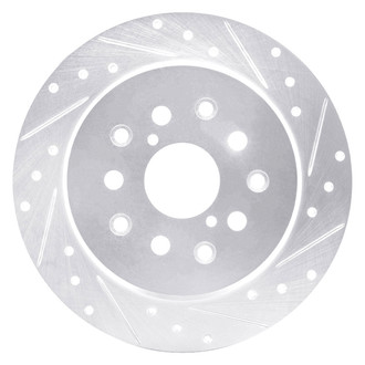 DFC® - Premium Drilled and Slotted Rear Passenger Side Brake Rotor