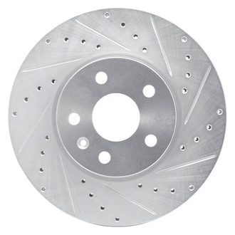 DFC® - Premium Drilled and Slotted Rear Passenger Side Brake Rotor