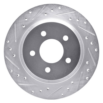 DFC® - Premium Drilled and Slotted Front Driver Side Brake Rotor