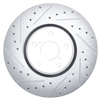 DFC® - Premium Drilled and Slotted Front Driver Side Brake Rotor